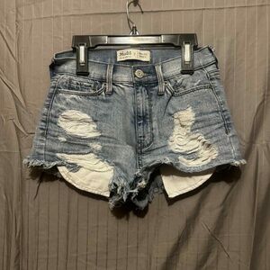 Mudd High Rise Shortie Shorts